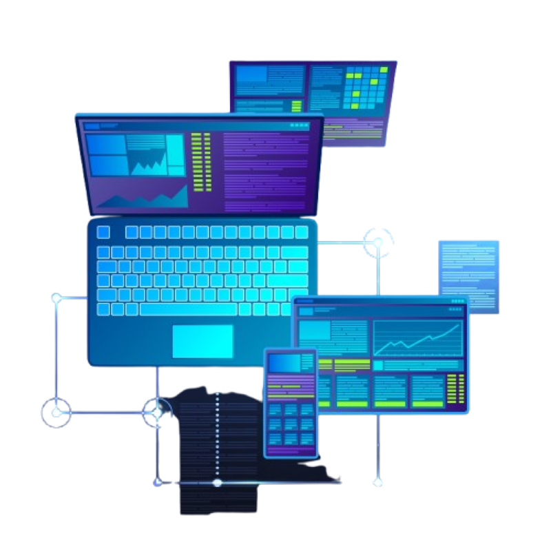 Trusted, \Reliable &amp; [shape_1] \ Secured \ [shape_2] IT Services.